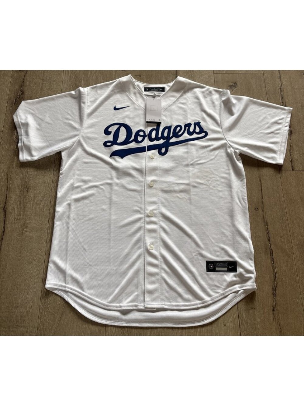 Men's Los Angeles Dodgers Mookie Betts Nike White Home Replica Jersey NWT XL